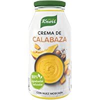 Los mejores  - Knorr Crema de Calabaza- Conserva de Sopa y Crema de Verdura - Pack de 6 x 450ml - Total: 2700ml